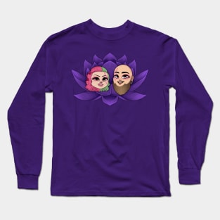 Lotus Lovers (forward facing) Long Sleeve T-Shirt